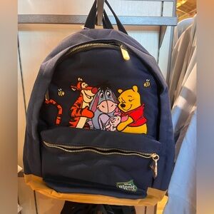 Disney Winnie the Pooh Navy & Yellow  Backpack